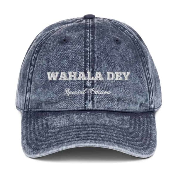 Wahala Dey Vintage Cotton Cap