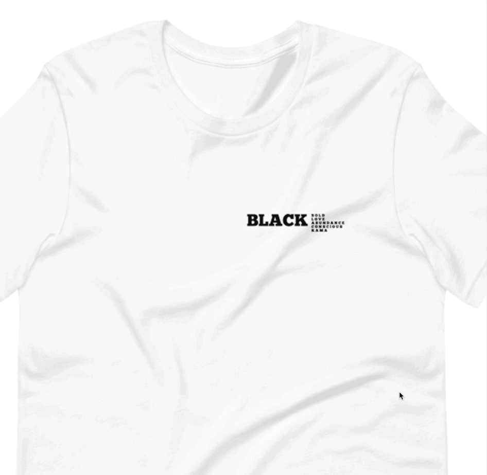 Black tshirt collection
