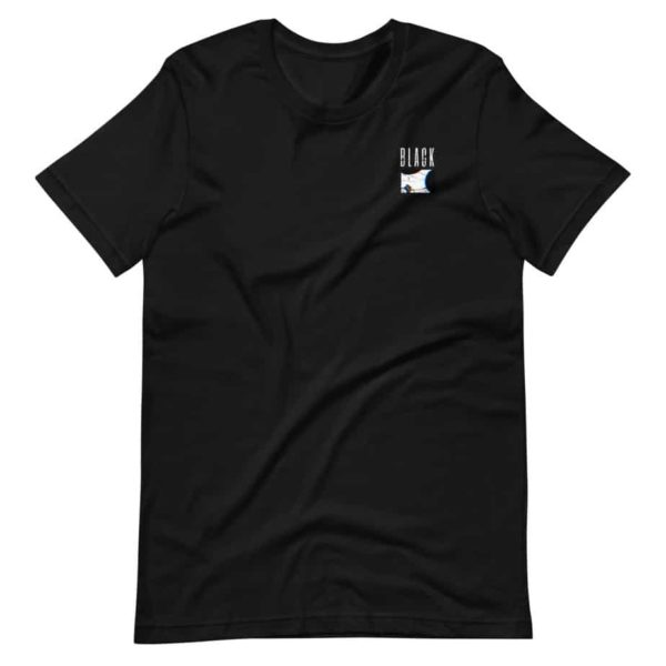 unisex premium t shirt black front 603693b0b4a26