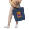freedom now Art collection organic denim tote bag | Activist