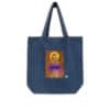 Art collection | freedom now | organic denim tote bag| Activisim